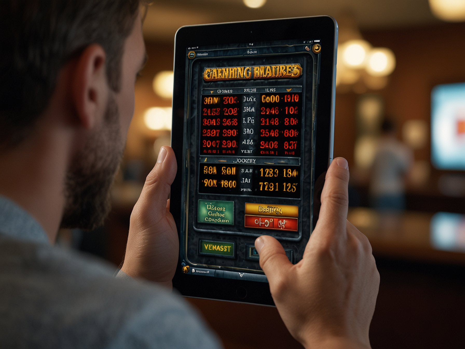 Progressive jackpot display